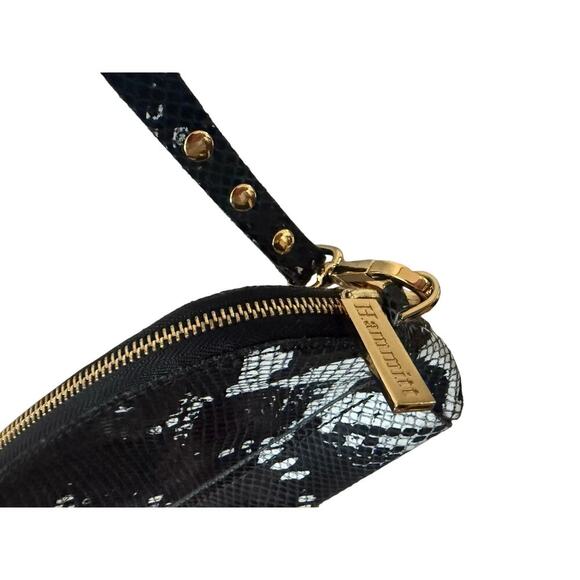 Hammitt Snakeskin Black and White Crossbody - Picture 4 of 6